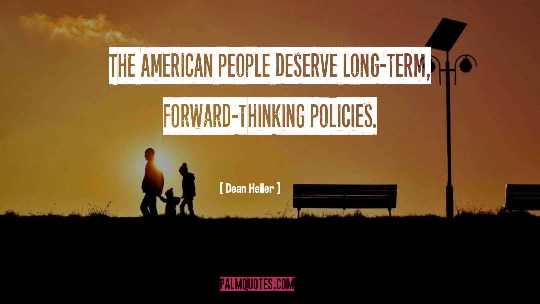 Forward quotes by Dean Heller