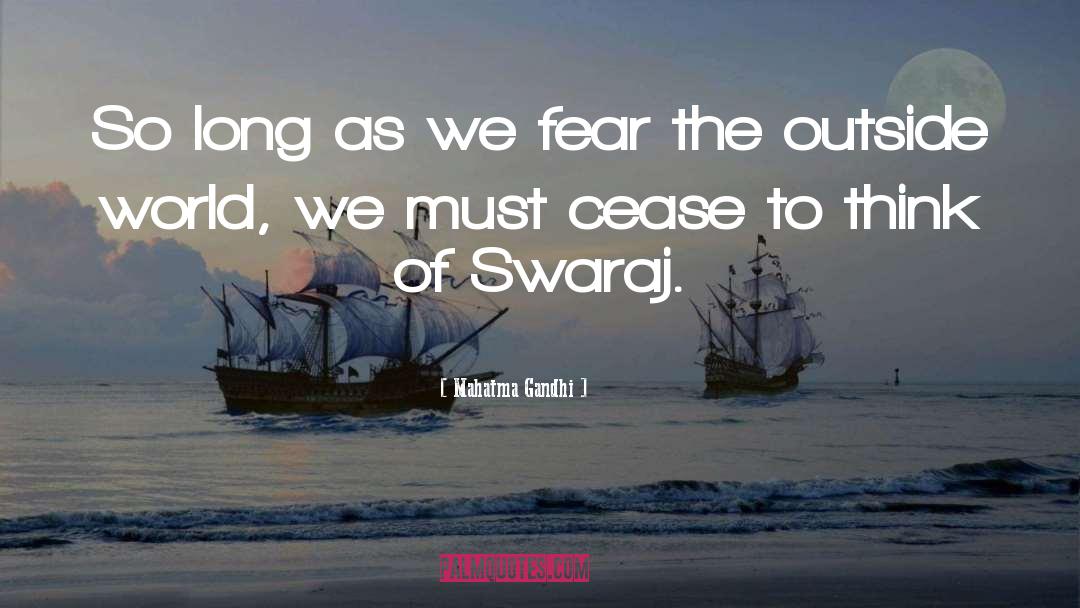 Forward Thinking quotes by Mahatma Gandhi