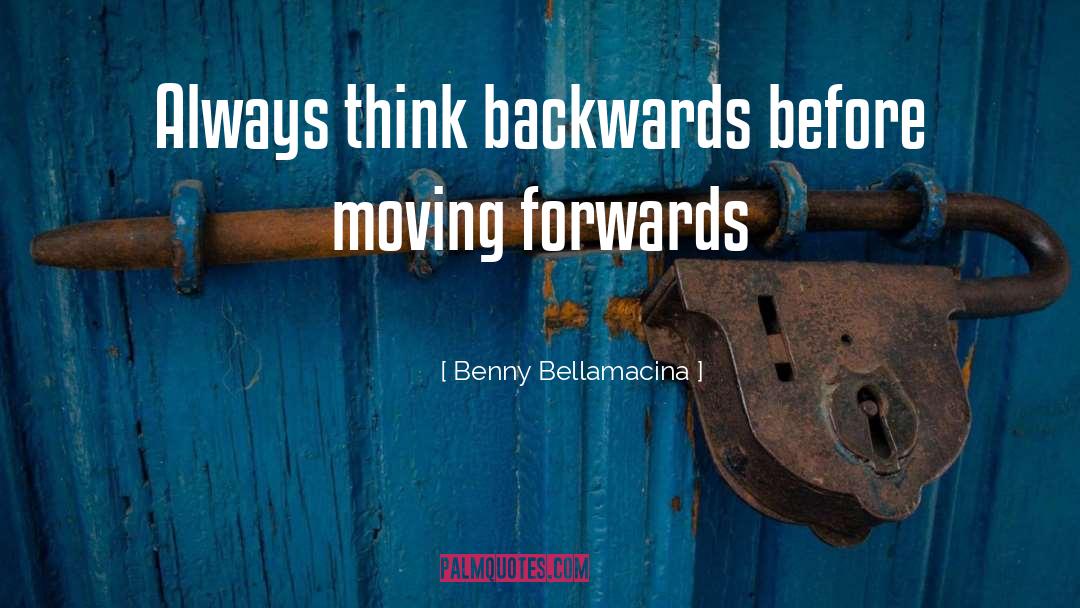 Forwards quotes by Benny Bellamacina