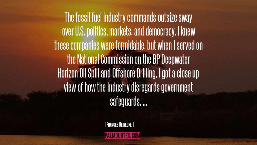 Fossil Fuel quotes by Frances Beinecke