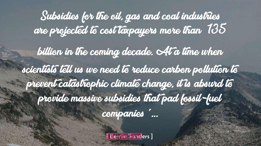 Fossil Fuel quotes by Bernie Sanders