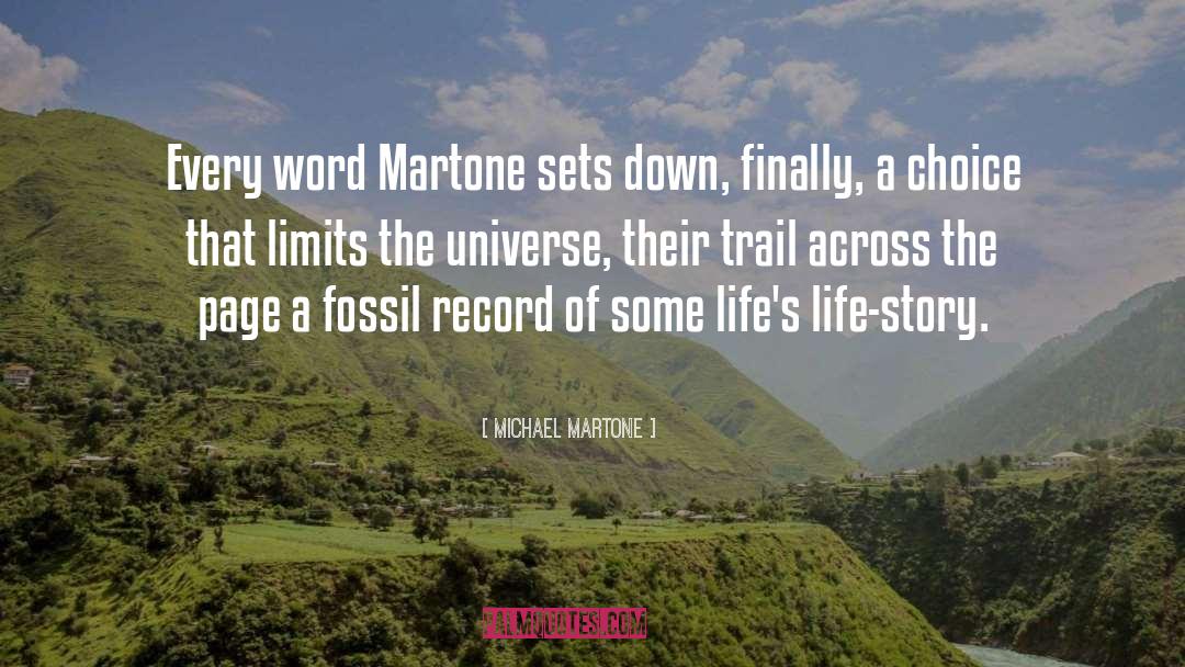 Fossil Record quotes by Michael Martone