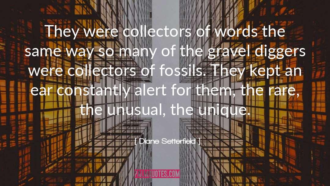 Fossils quotes by Diane Setterfield