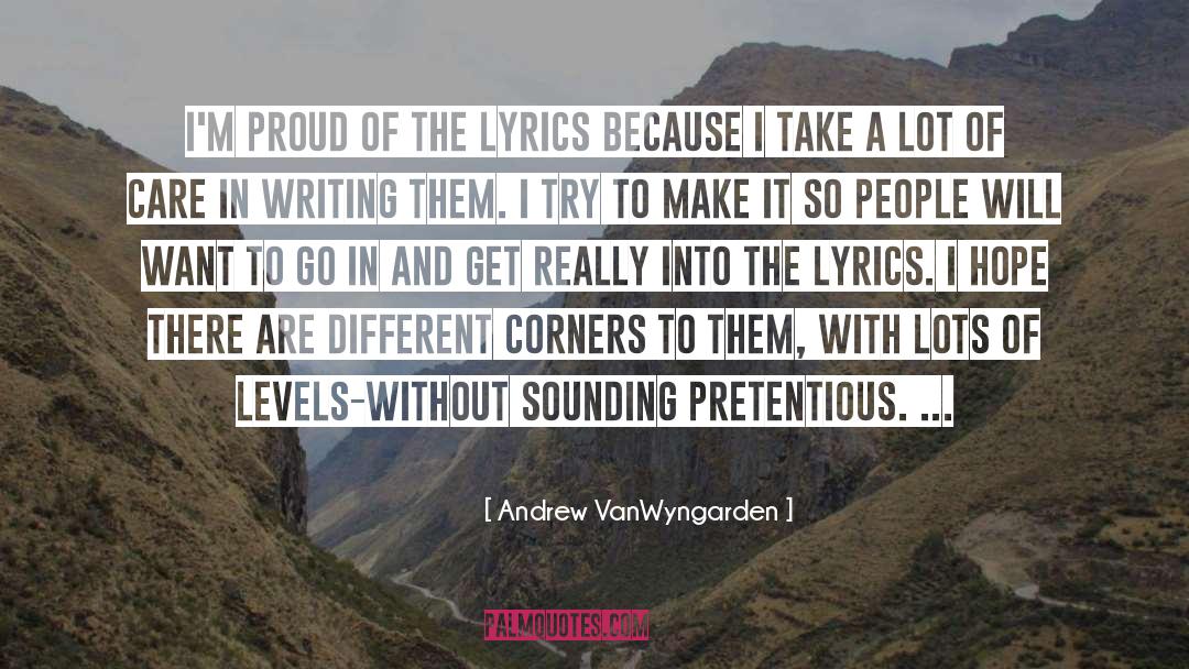 Foster Care quotes by Andrew VanWyngarden