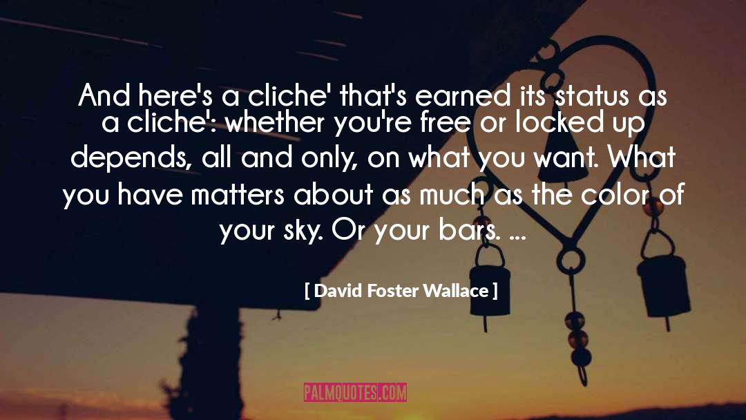 Foster Hibbard quotes by David Foster Wallace