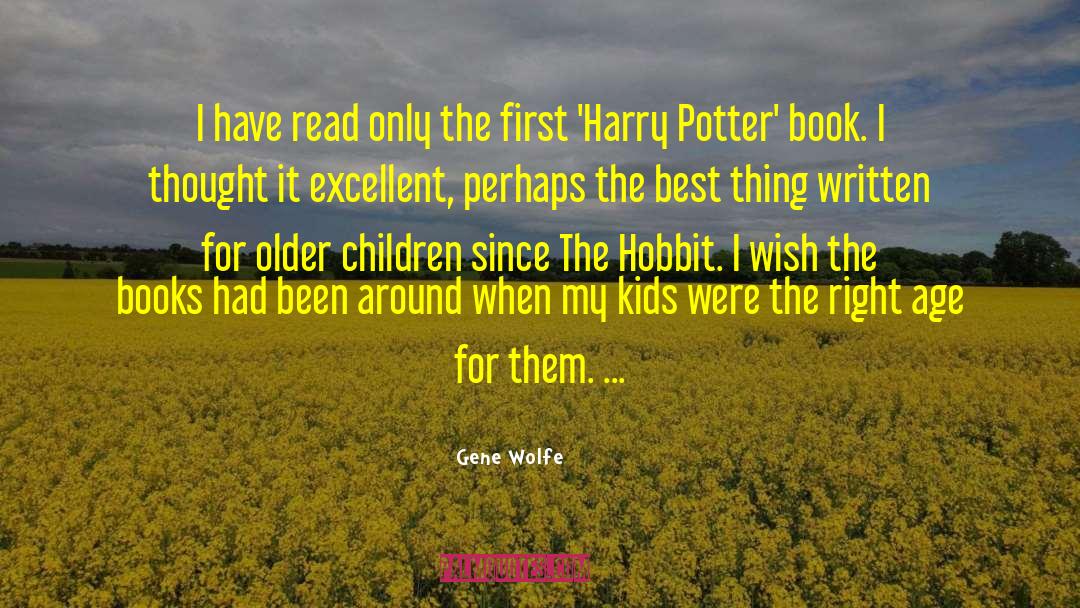 Foster Kids quotes by Gene Wolfe