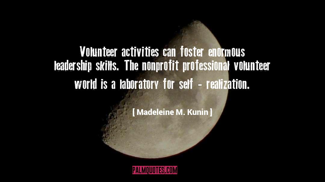 Foster quotes by Madeleine M. Kunin