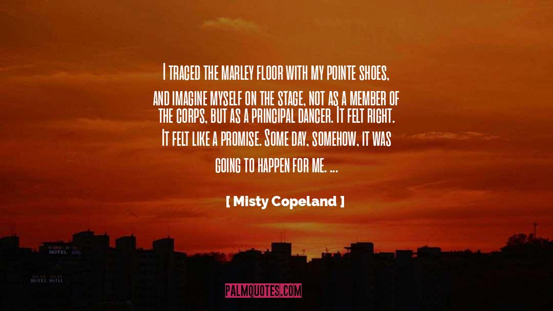 Fouettes On Pointe quotes by Misty Copeland