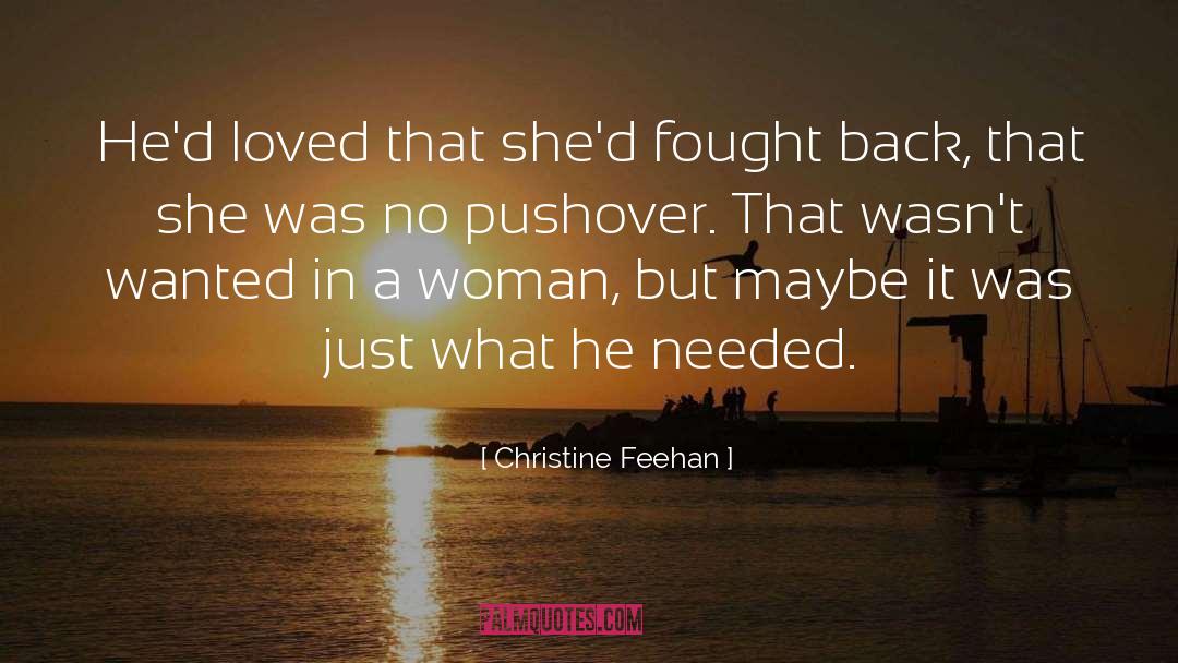 Fought Back quotes by Christine Feehan