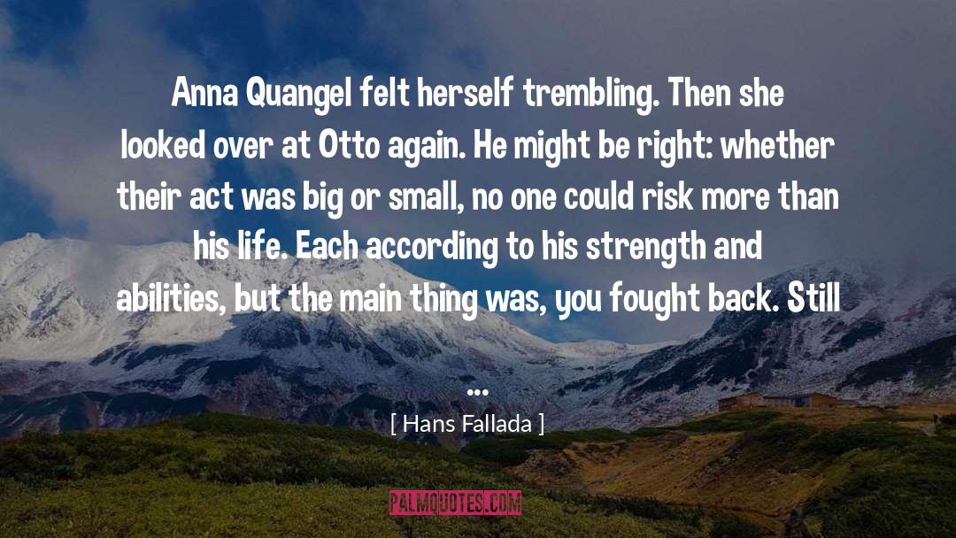 Fought Back quotes by Hans Fallada