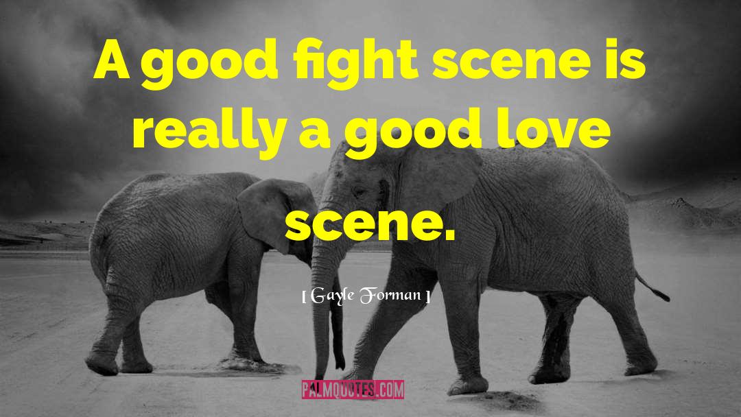 Fought The Good Fight Quote quotes by Gayle Forman