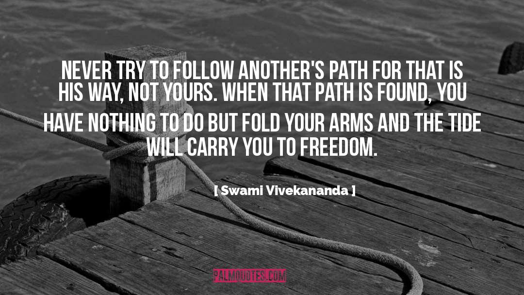 Found You quotes by Swami Vivekananda