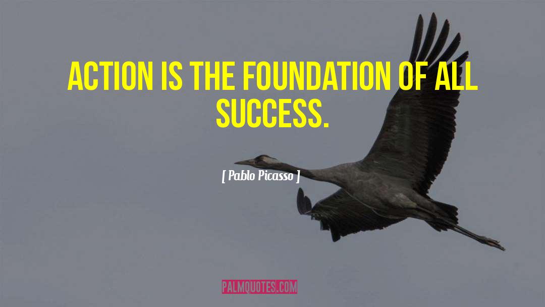 Foundation Cream quotes by Pablo Picasso