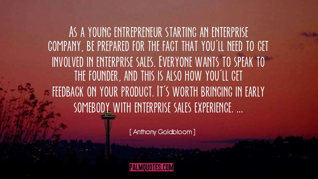 Founder quotes by Anthony Goldbloom