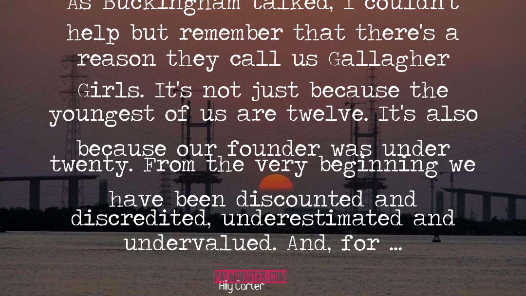 Founder quotes by Ally Carter