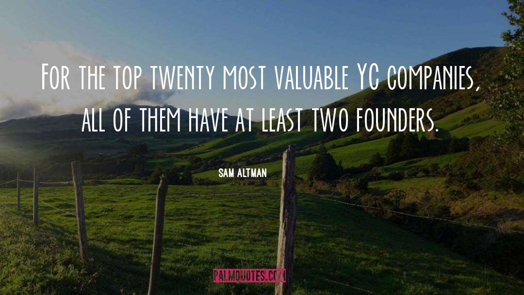 Founders quotes by Sam Altman