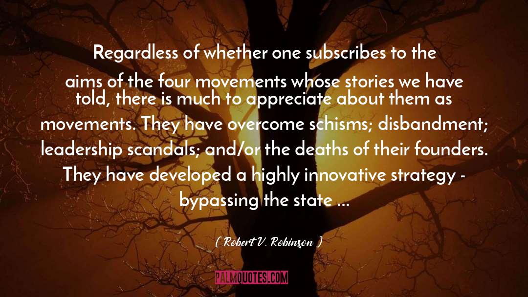 Founders quotes by Robert V. Robinson