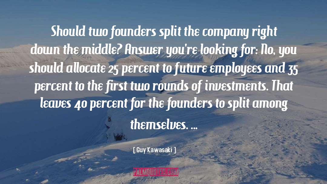 Founders quotes by Guy Kawasaki