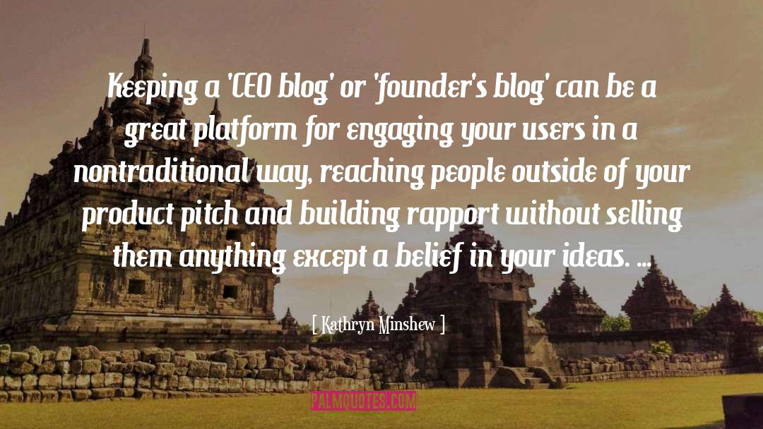 Founders quotes by Kathryn Minshew