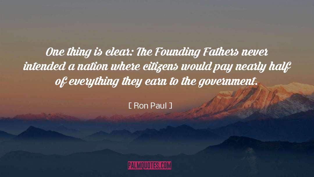 Founding Fathers Atheist quotes by Ron Paul