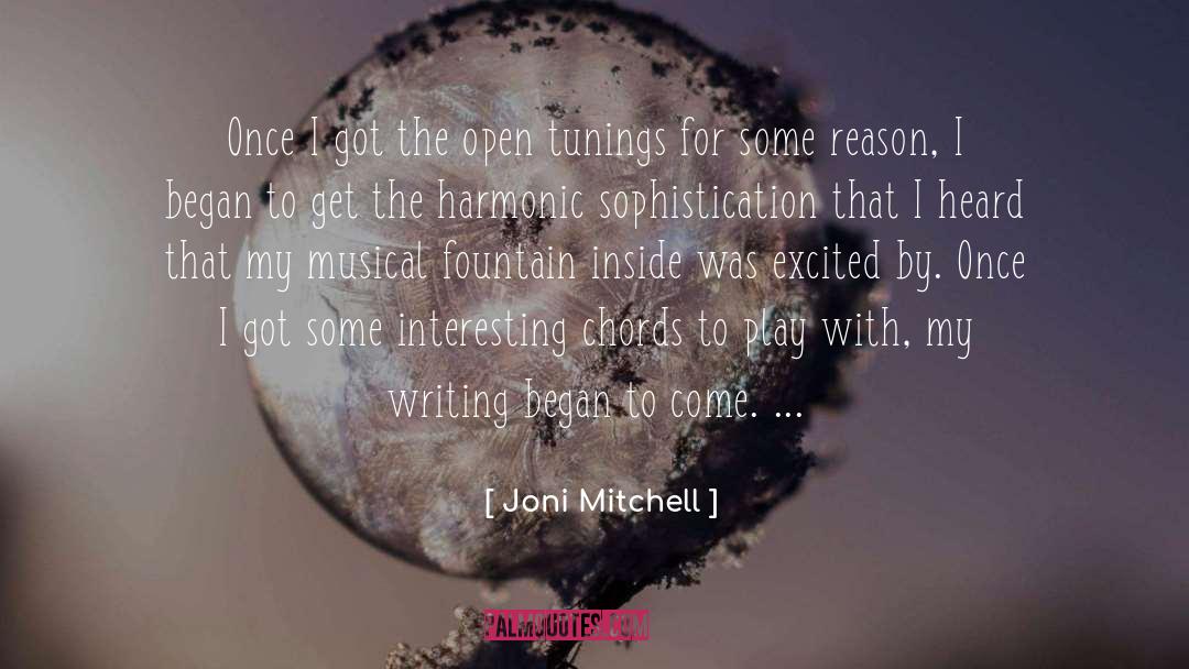 Fountain Pens quotes by Joni Mitchell