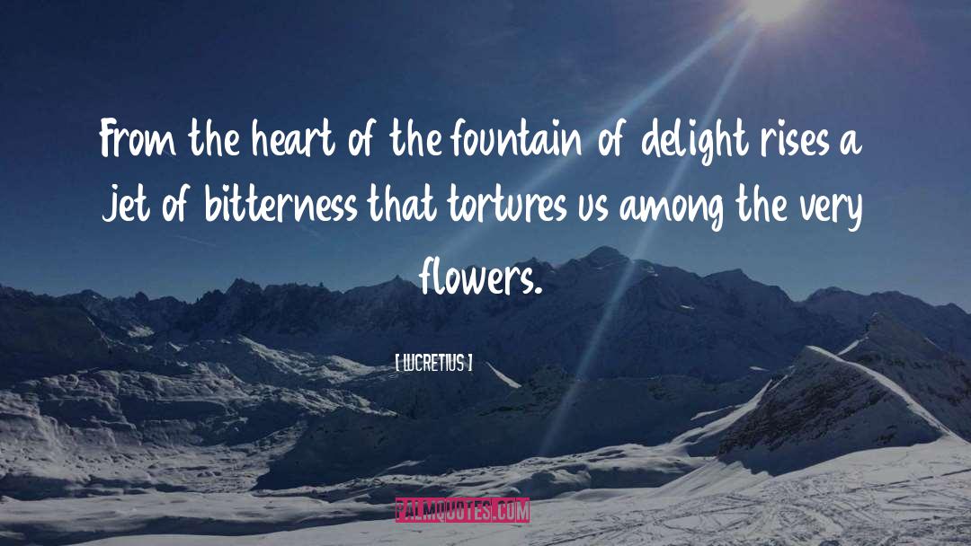 Fountain quotes by Lucretius