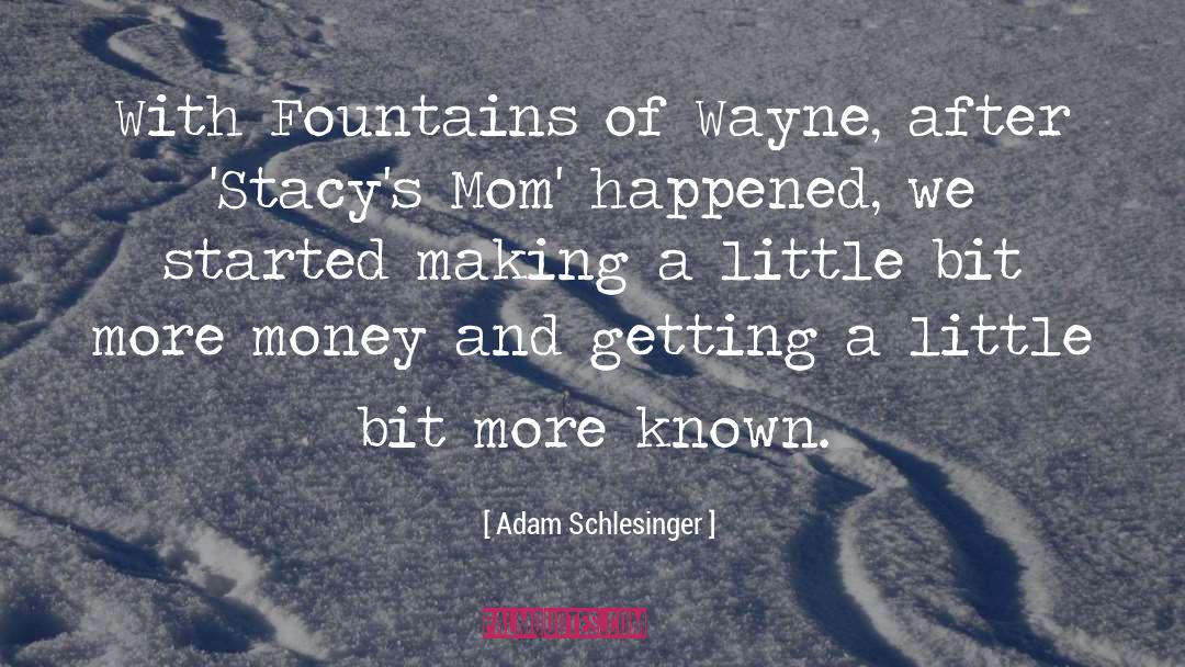 Fountains quotes by Adam Schlesinger