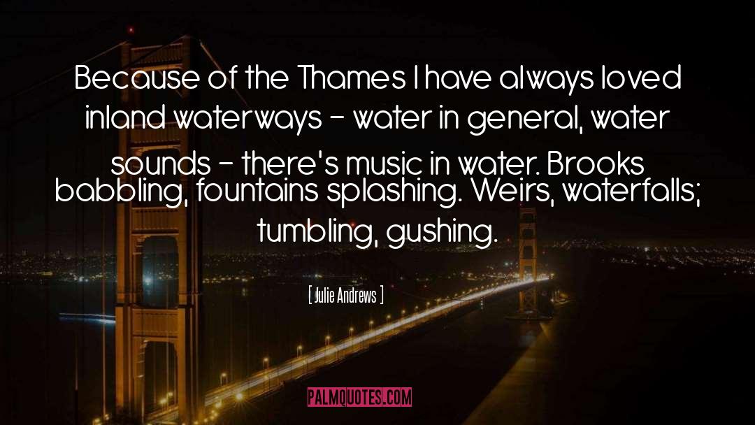 Fountains quotes by Julie Andrews
