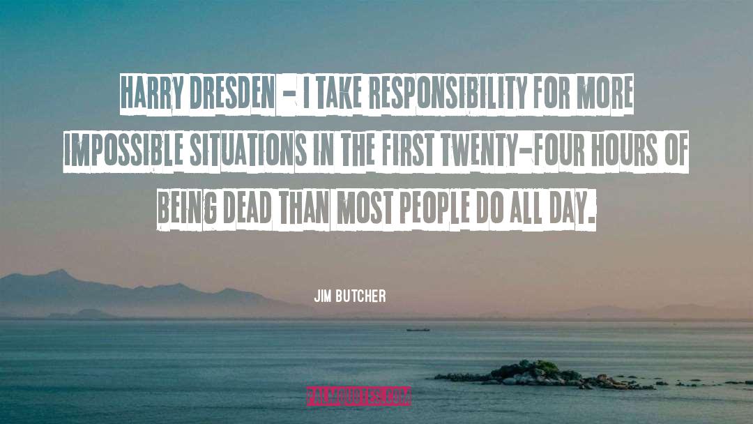 Four Deuces quotes by Jim Butcher