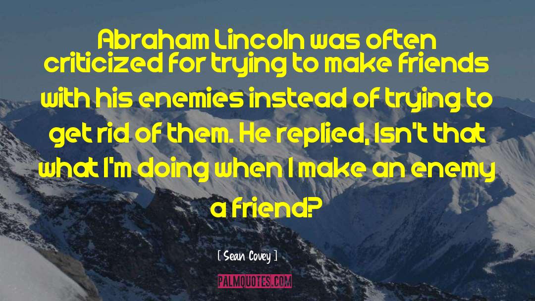 Four Friends quotes by Sean Covey