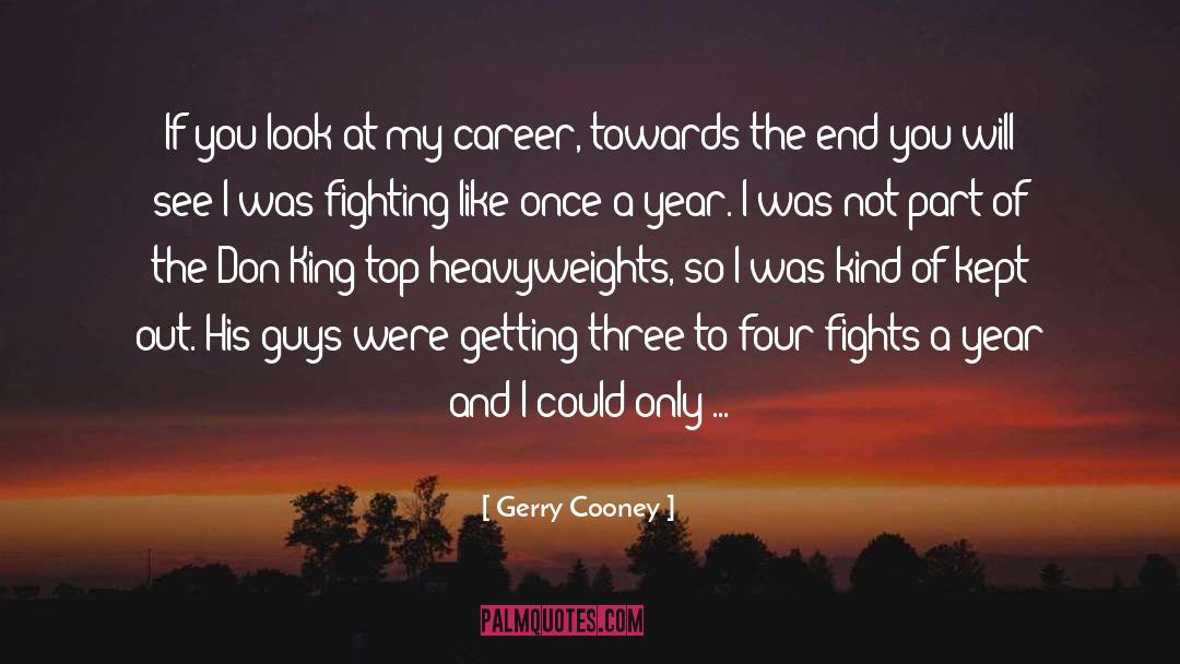 Four Kings quotes by Gerry Cooney