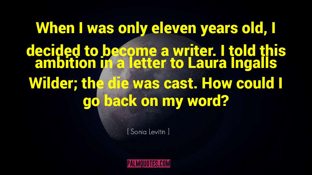 Four Letter Word quotes by Sonia Levitin