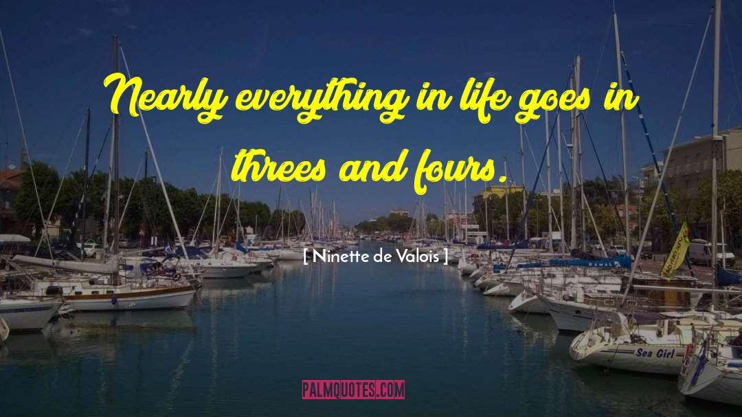 Fours quotes by Ninette De Valois