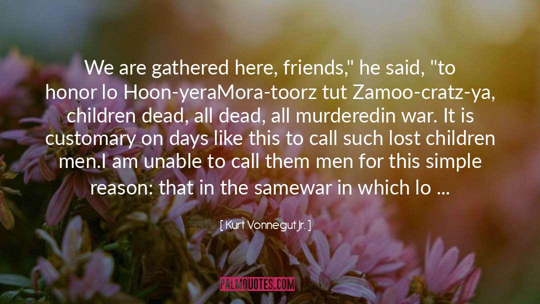 Fours quotes by Kurt Vonnegut Jr.