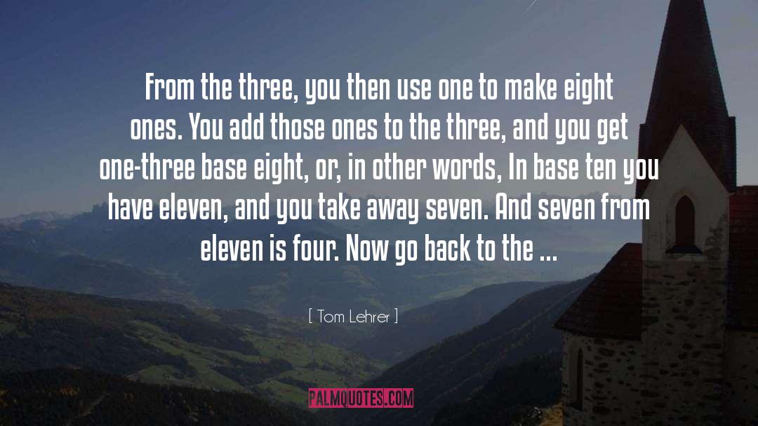 Fours quotes by Tom Lehrer