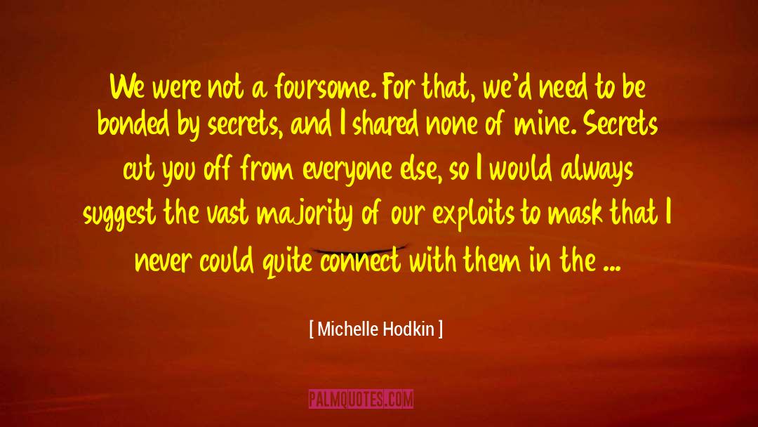 Foursome quotes by Michelle Hodkin