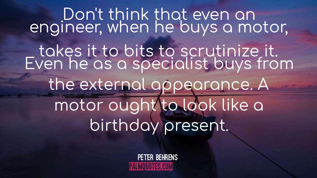 Fourteen Birthday quotes by Peter Behrens