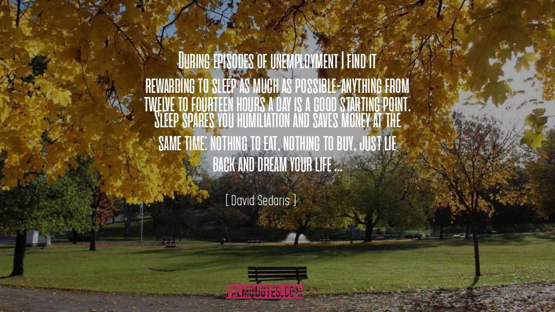 Fourteen Hours quotes by David Sedaris