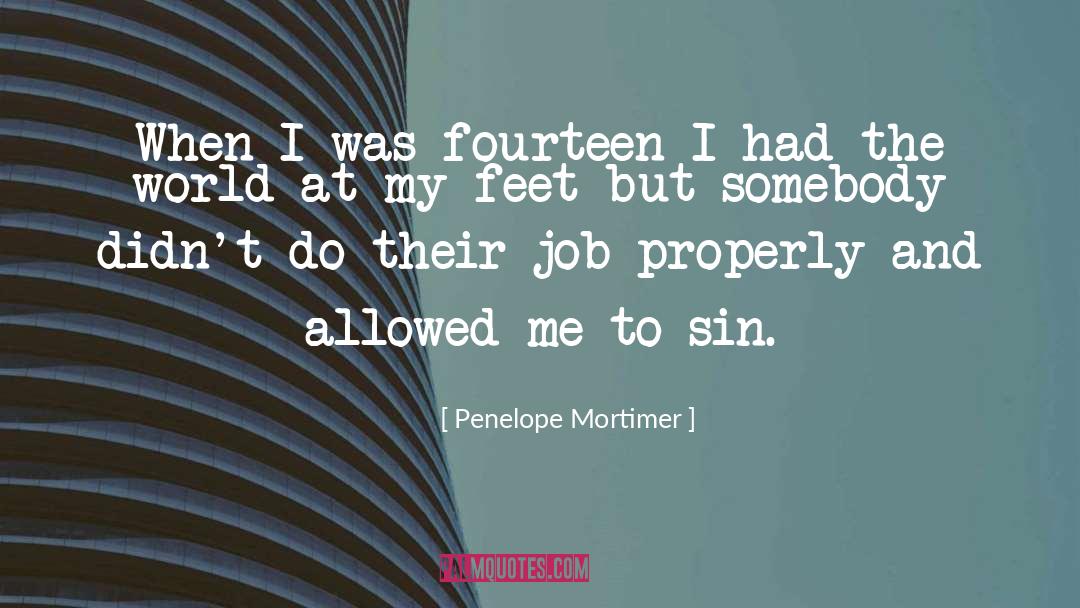 Fourteen quotes by Penelope Mortimer
