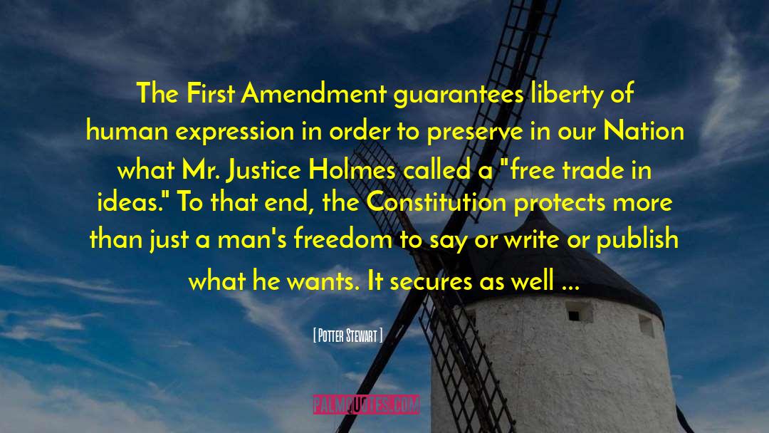 Fourth Amendment quotes by Potter Stewart