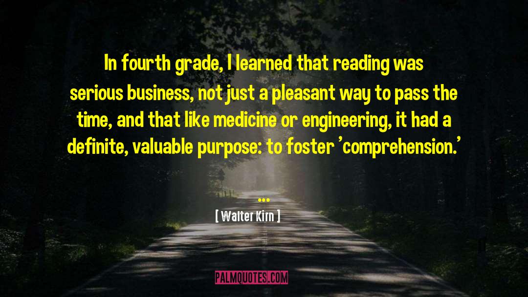 Fourth Grade quotes by Walter Kirn