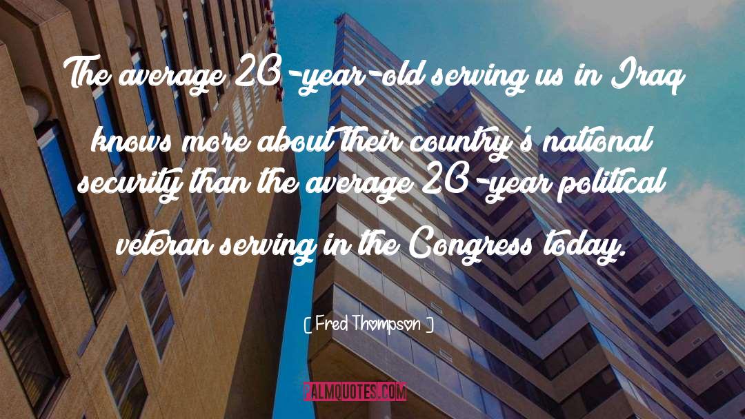 Fourth Year quotes by Fred Thompson
