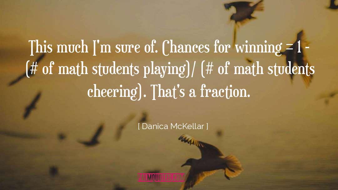 Fourths Fractions quotes by Danica McKellar