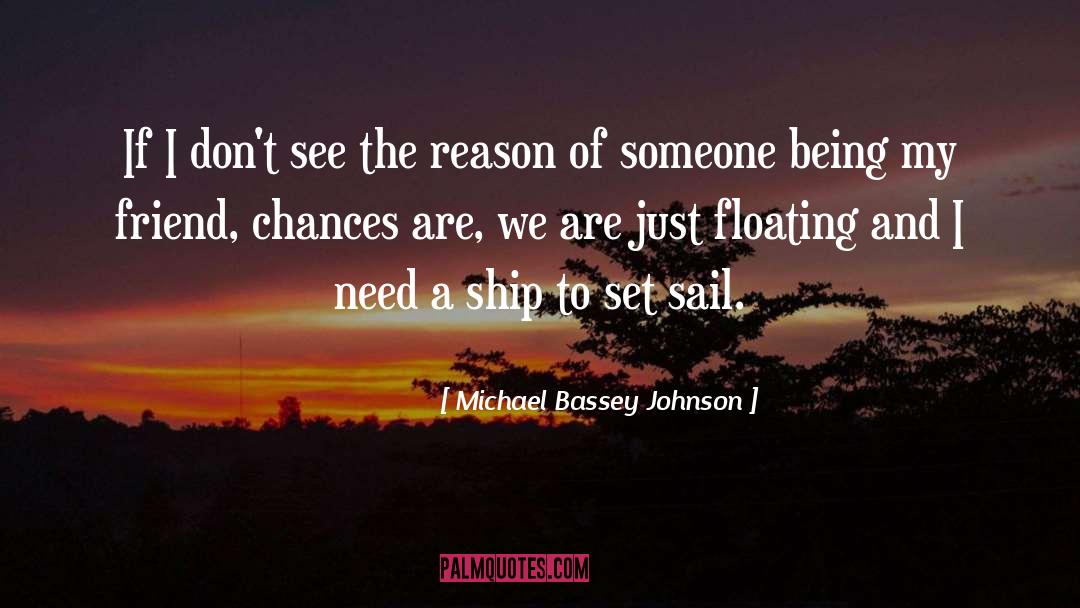 Foward quotes by Michael Bassey Johnson