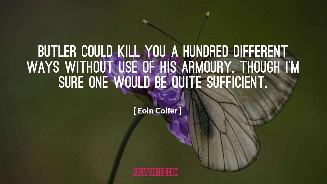 Fowl quotes by Eoin Colfer