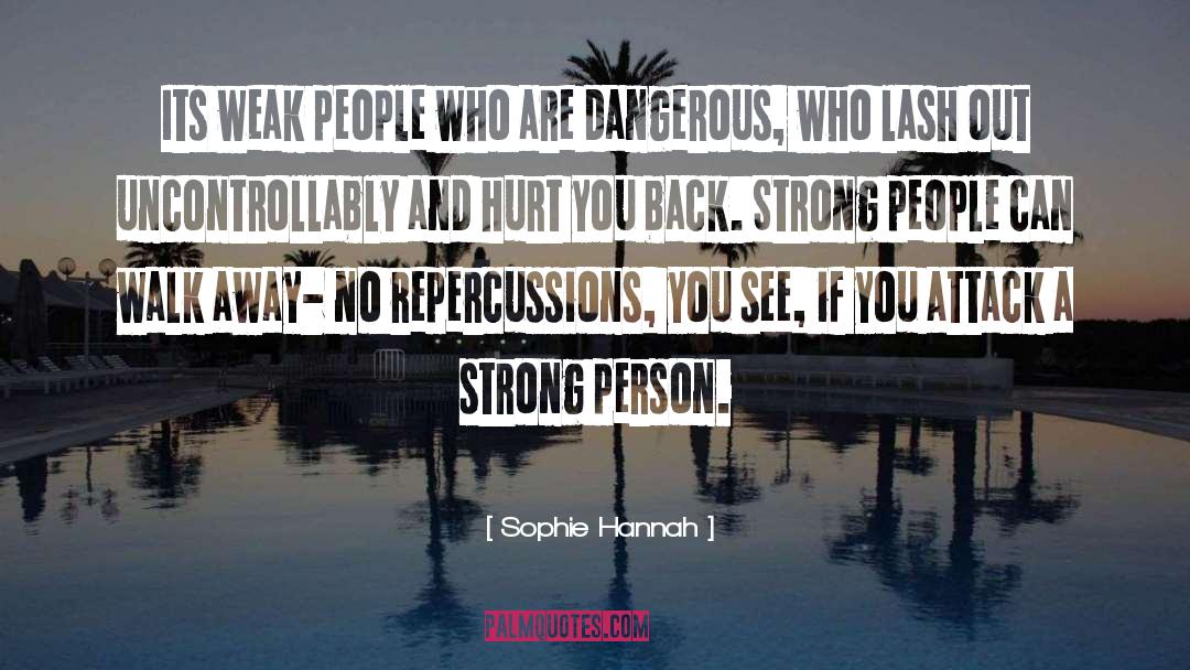 Fracassi Lash quotes by Sophie Hannah