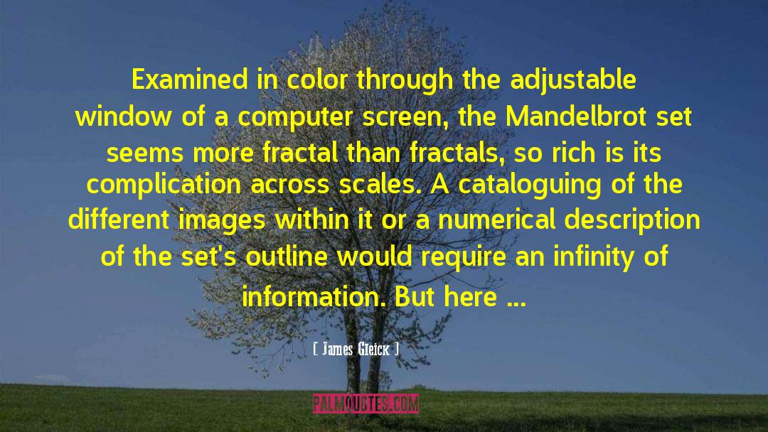 Fractal quotes by James Gleick