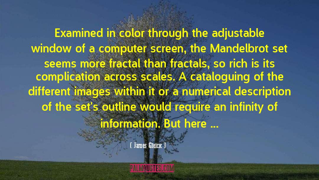 Fractals quotes by James Gleick