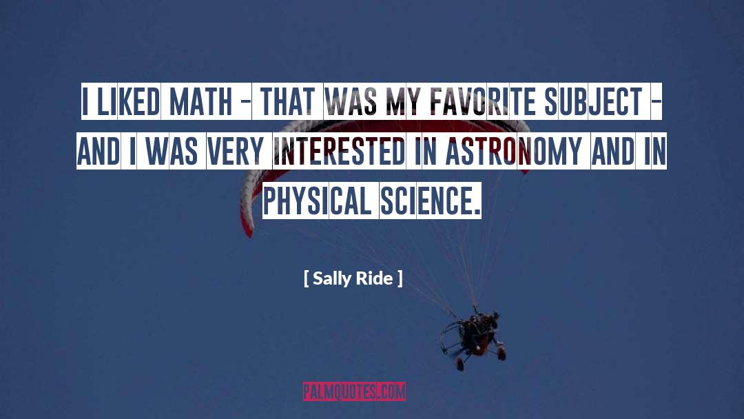 Fraction Math quotes by Sally Ride