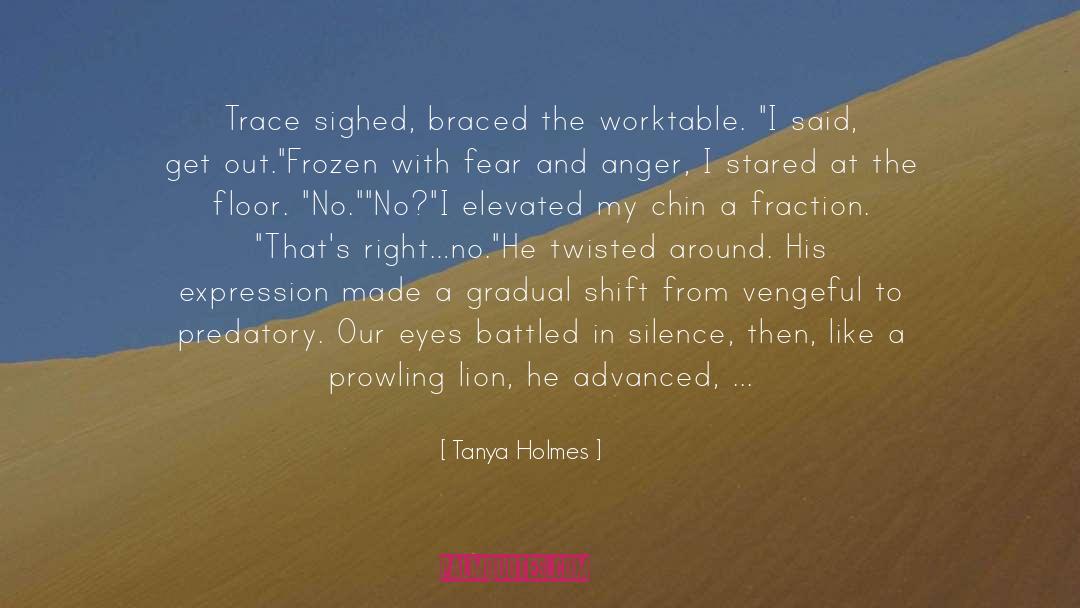 Fraction quotes by Tanya Holmes